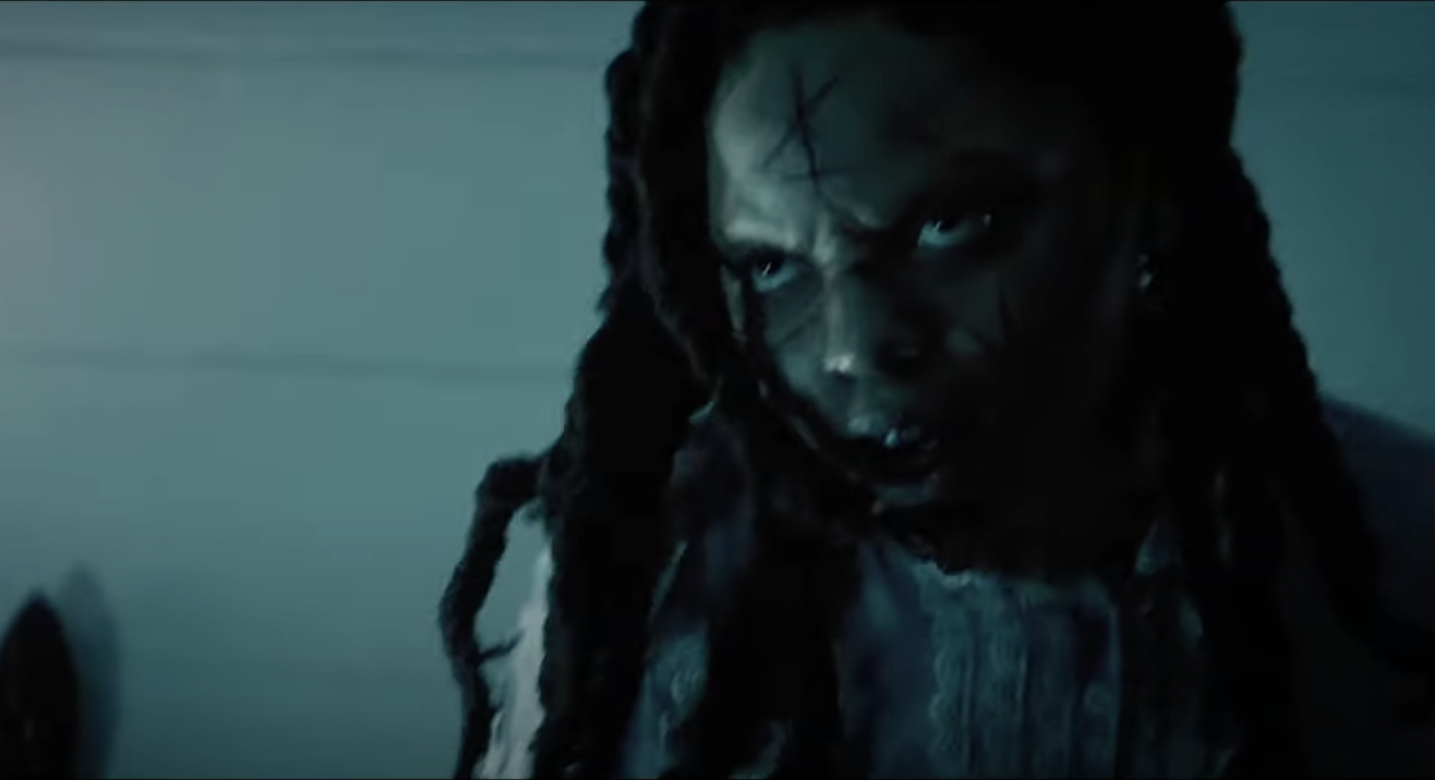 'The Exorcism' Trailer Chloe Bailey Protects Herself From The Devil In